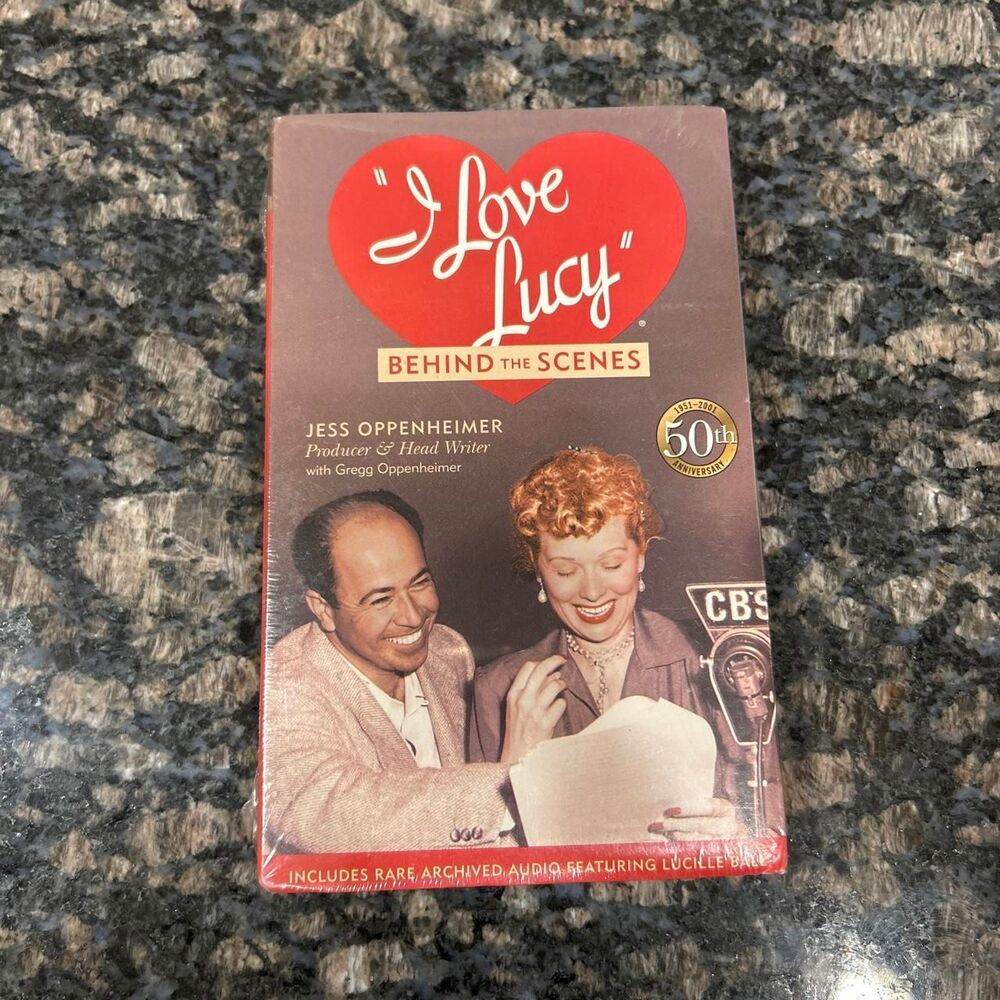 I Love Lucy Behind the Scenes cassette Brand new, never opened